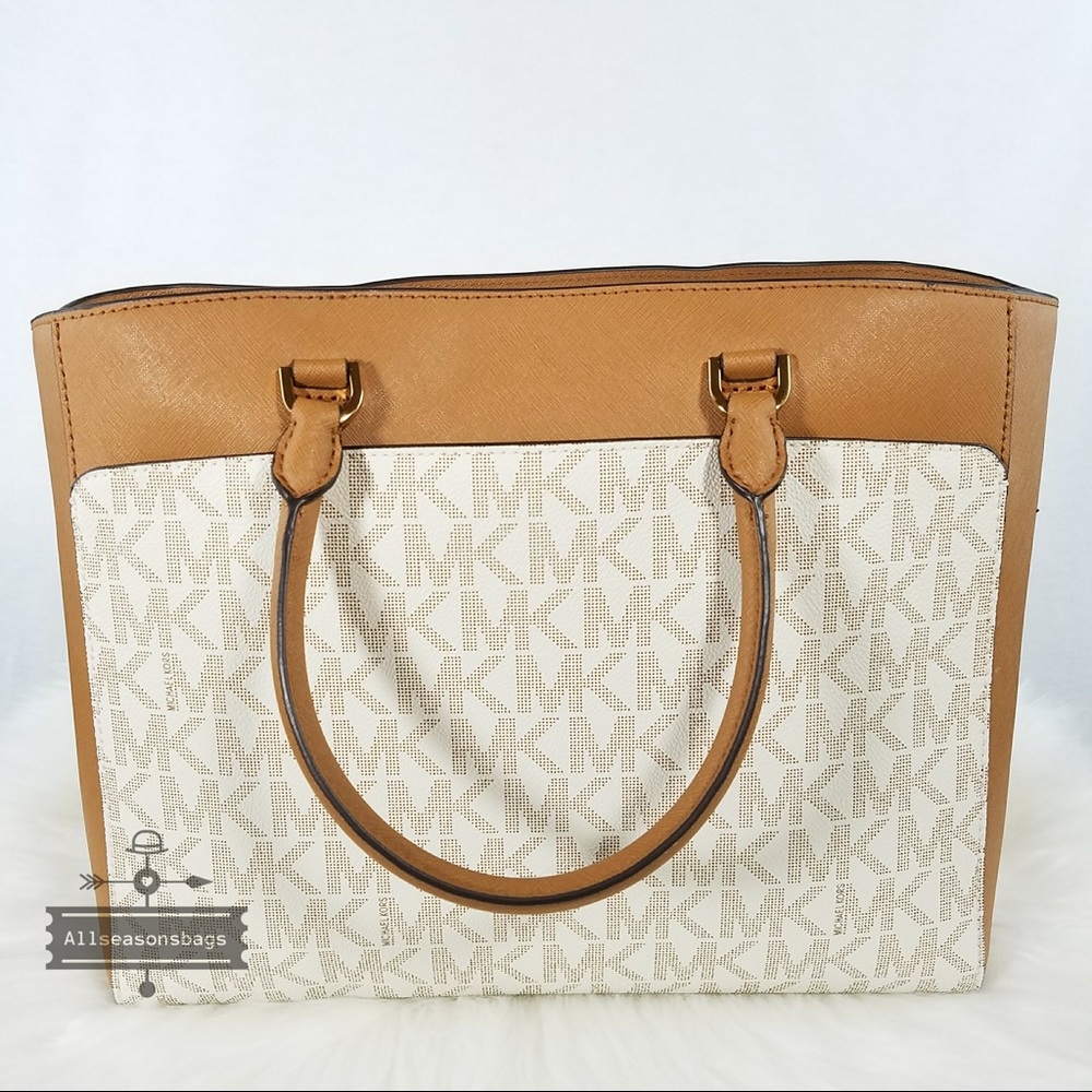 NWT Michael Kors Emmy Large Double Handle Tote Bag - Picture 3 of 7